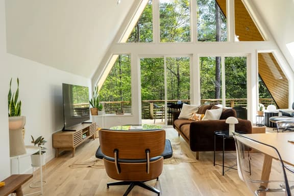 A-Way Frame • Designer MTN Cabin • Pool Access - Image 1